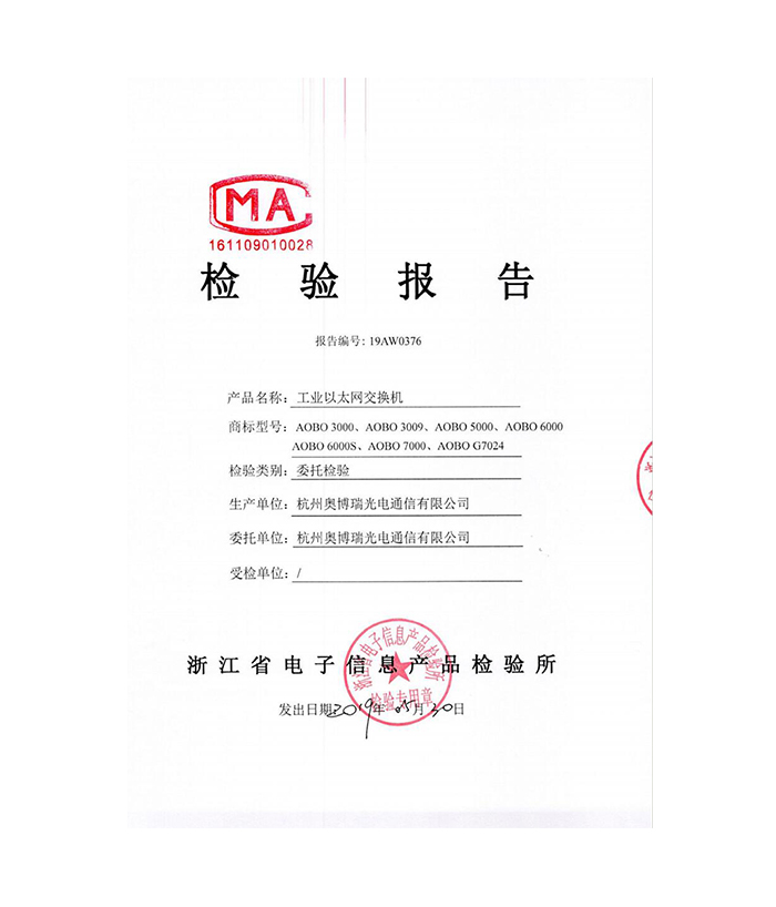 检测报告
