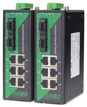 AOBO 5011 网管型导轨式工业以太网交换机