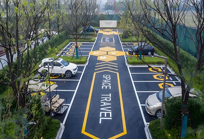 奥博瑞光5G路由器构建智慧停车系统
