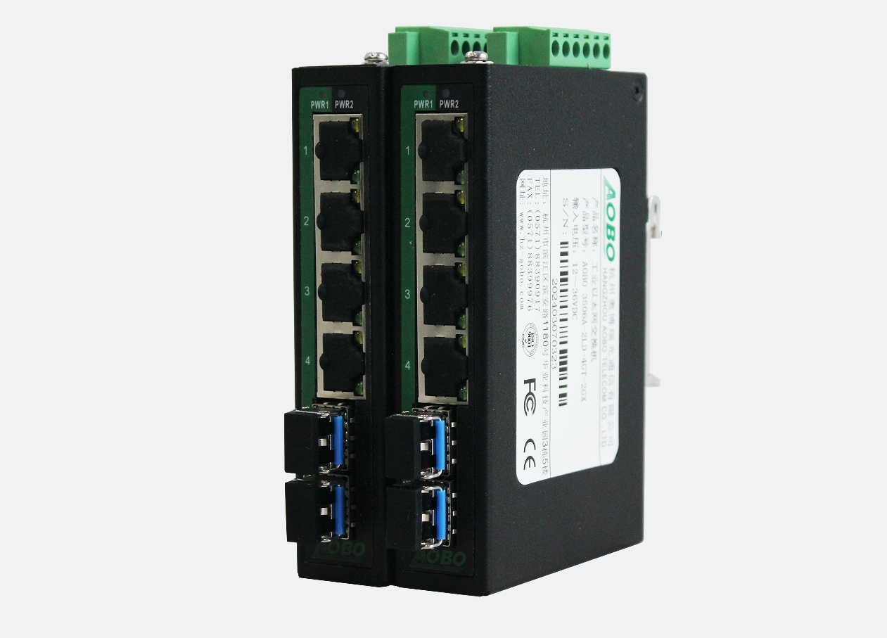 【新品速递】AOBO 3506AS系列全千兆POE工业以太网收发器 【新品速递】AOBO 3506AS系列全千兆POE工业以太网收发器