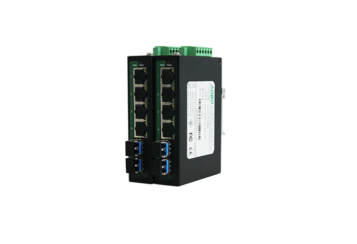 【新品速递】AOBO 3506AS系列全千兆POE工业以太网收发器